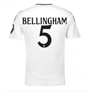 Billiga Real Madrid Jude Bellingham #5 Hemmatröja 2024-25 Kortärmad